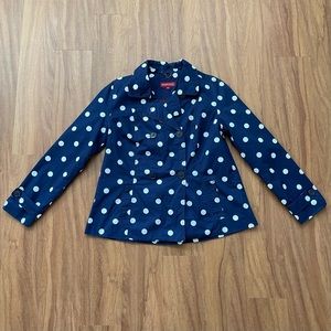 Merona Polkadot Jacket Large